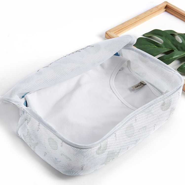 Simple Houseware Laundry Bag Bra Lingerie Mesh Wash Bag with Rust Free Zipper 
