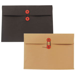 Kraft Paper Project Envelope File Folder Document Bills Storage Organiser Bag with String Fastener Manufacturer 
