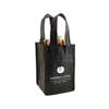 Reusable PP non-woven Wine Tote Bags Large Capacity Heavy Duty Shopping Grocery Bag 